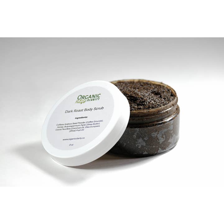 Donkere Roast Lichaamsscrub voor wholesale door Organic Clarity