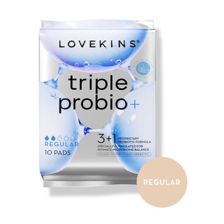 Triple ProBio™ Regular Pads for wholesale by Lovekins Pty Ltd