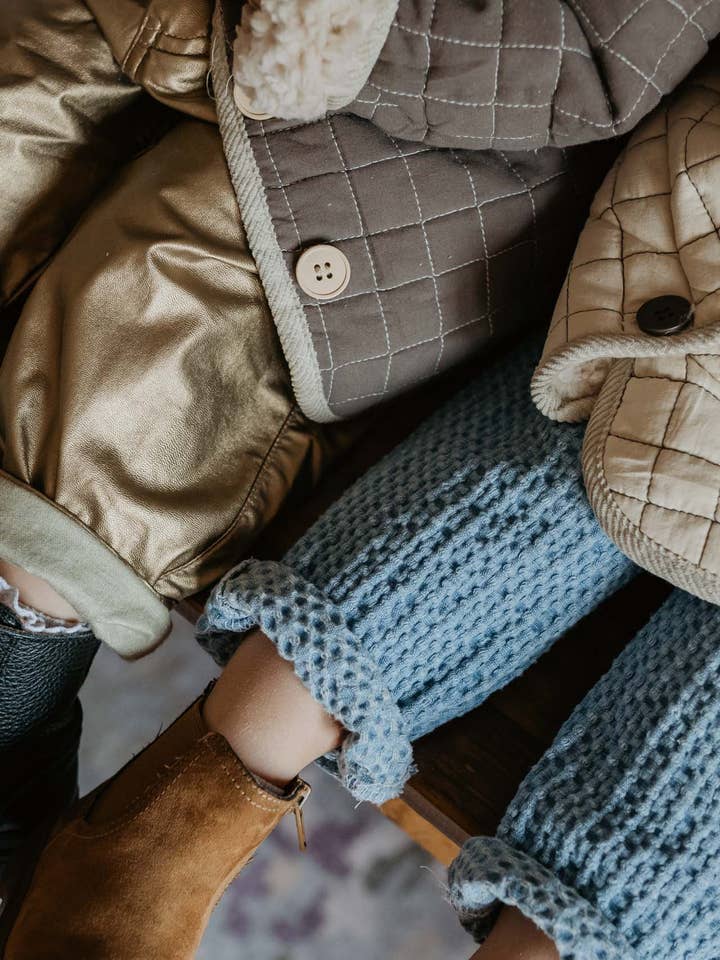 Dondertje - Wholesale Pants - Kids - Leon waffle denim pants5