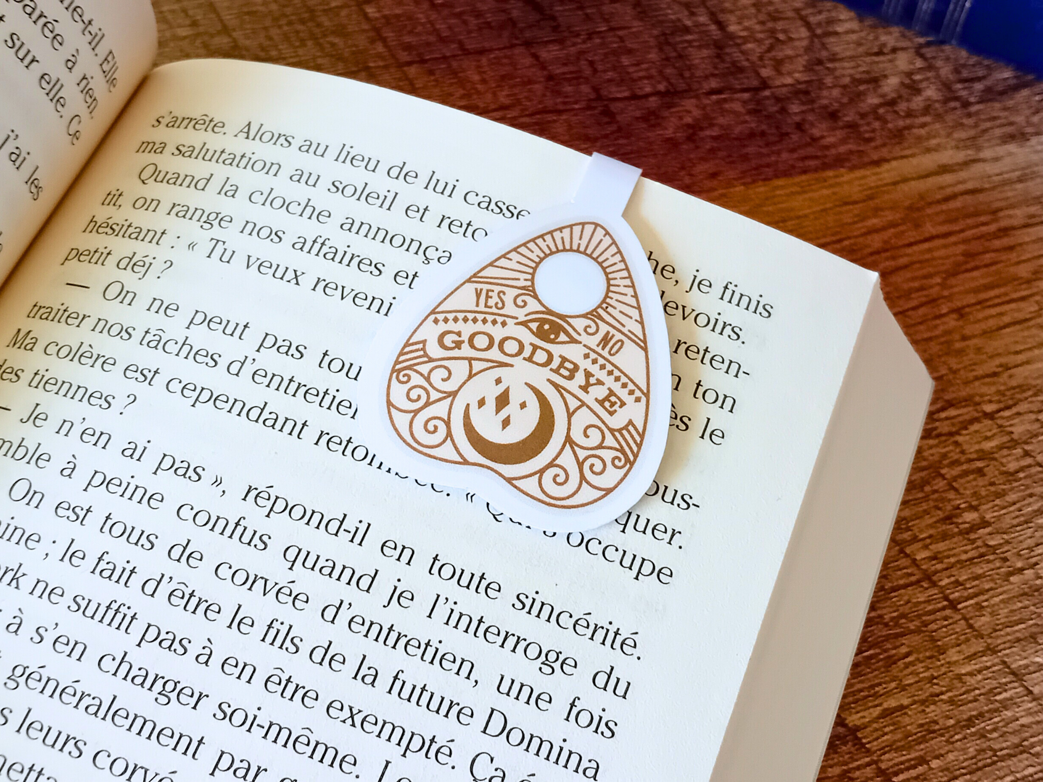 La baleine qui embosse - Wholesale Bookmark - Magnetic Bookmark - Ouija Drop6