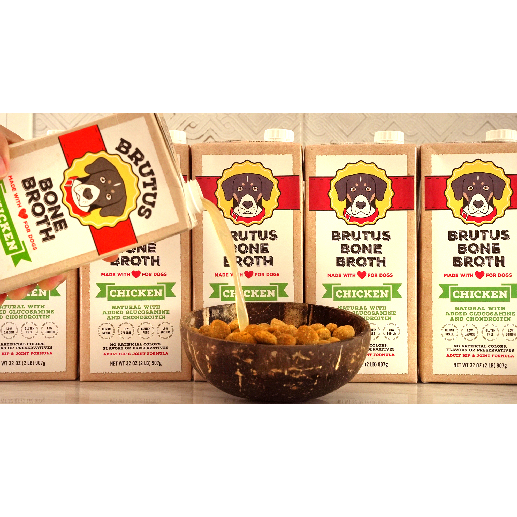 Brutus Broth - Wholesale Pet Food - Dog - Brutus Bone Broth - Chicken Flavor5
