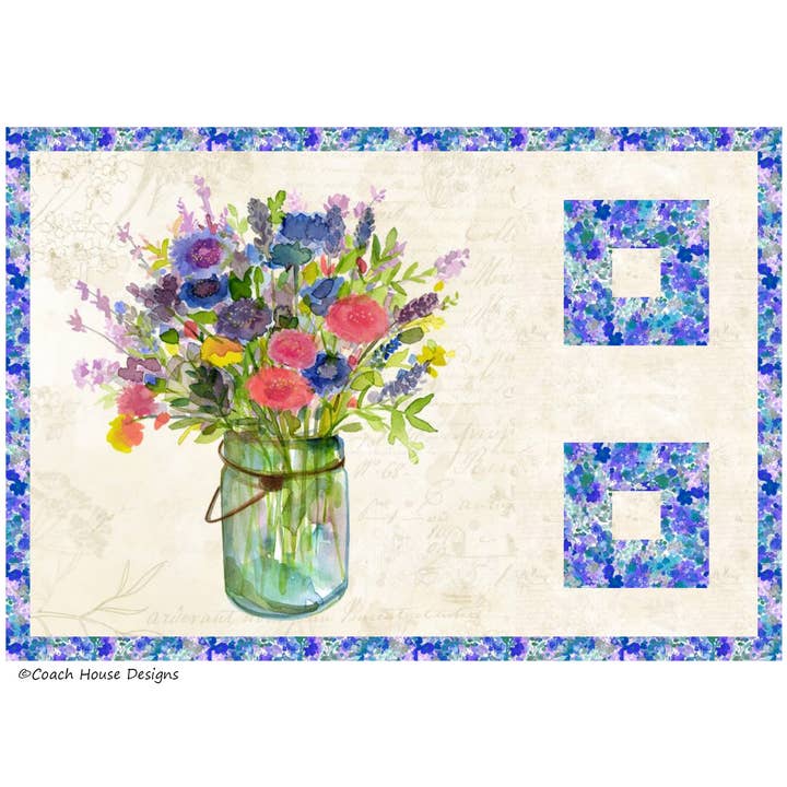 Coach House Designs - Wholesale Quilt - Flowers for Your Table Quilt Pattern5