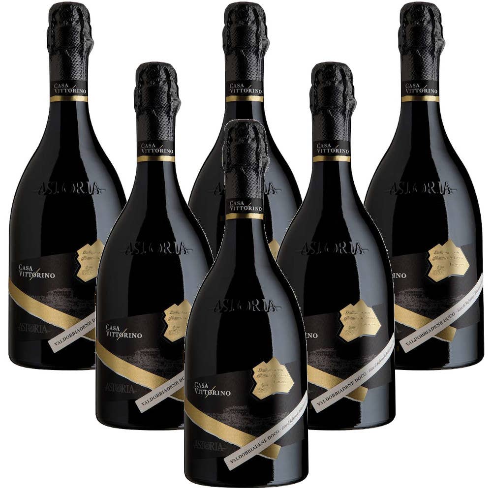 Metina SAS - Venta al por mayor Champán/vino espumoso - Casa Vittorino Mill.to Prosecco Valdobbiadene Astoria 75 cl1