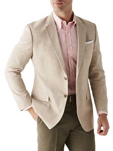 Mens Linen Blazer Big and Tall for wholesale by Alberto Nardoni
