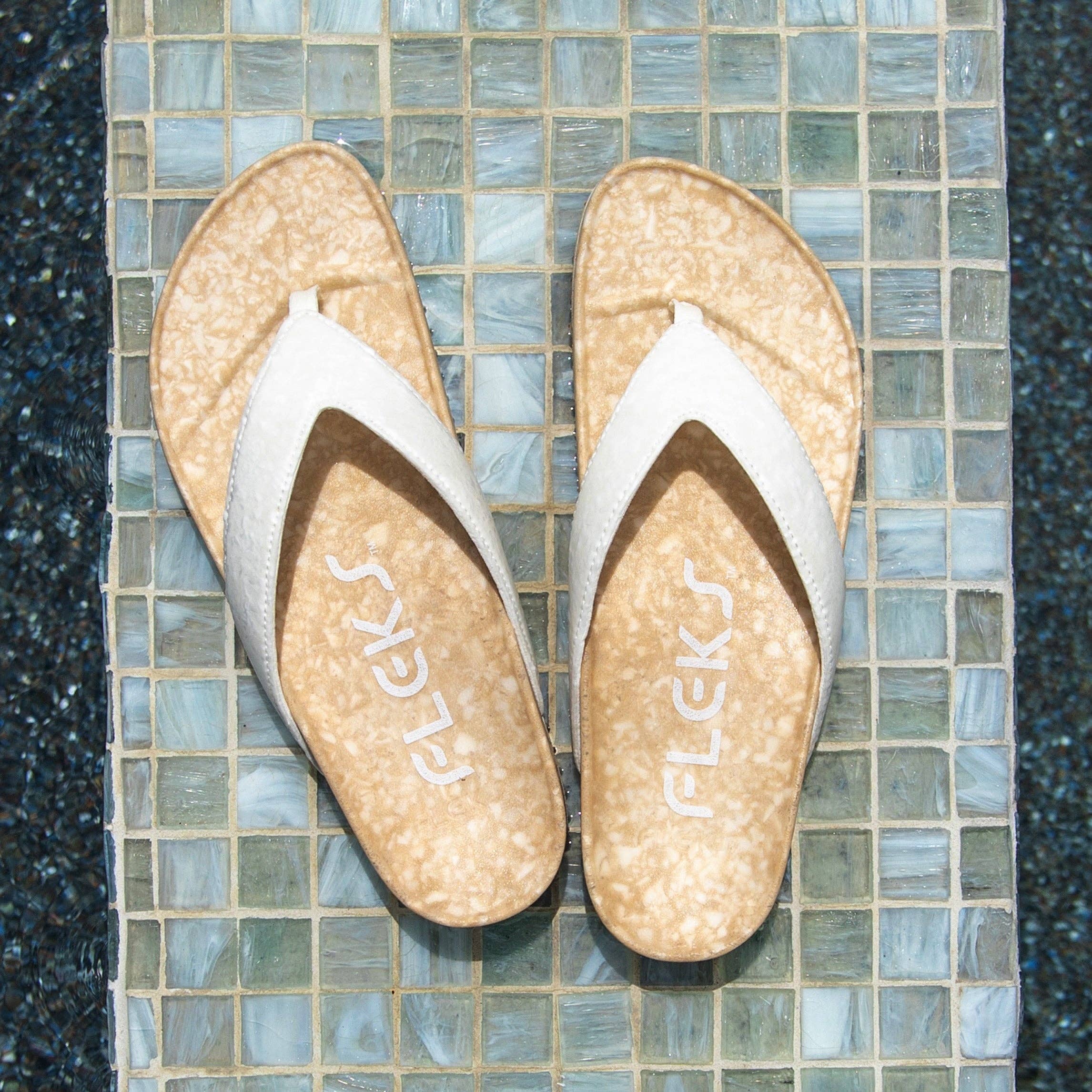 West Beach Flip Flop - Oatmeal for wholesale on Faire4