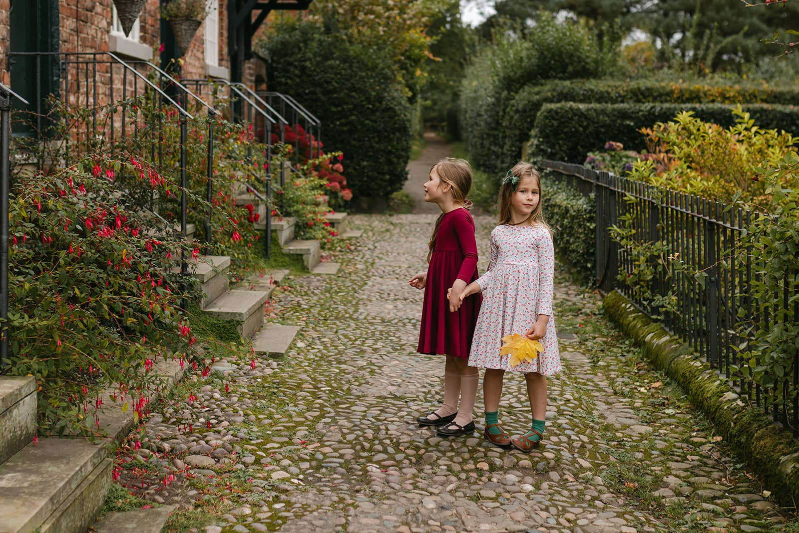 Floras – wholesale Dress – Kids – Twirl Dress - Mulberry10