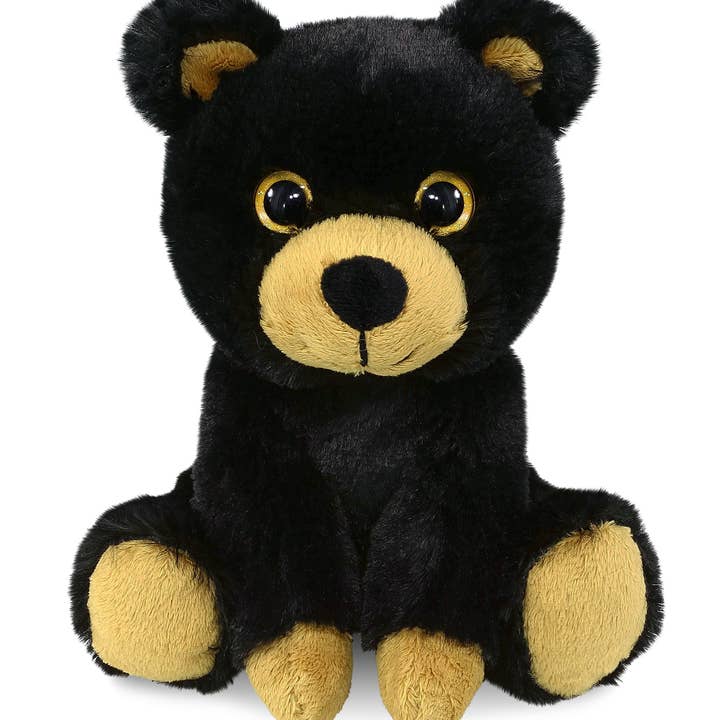 Big Eye Plush - Black Bear for wholesale by Cota Global