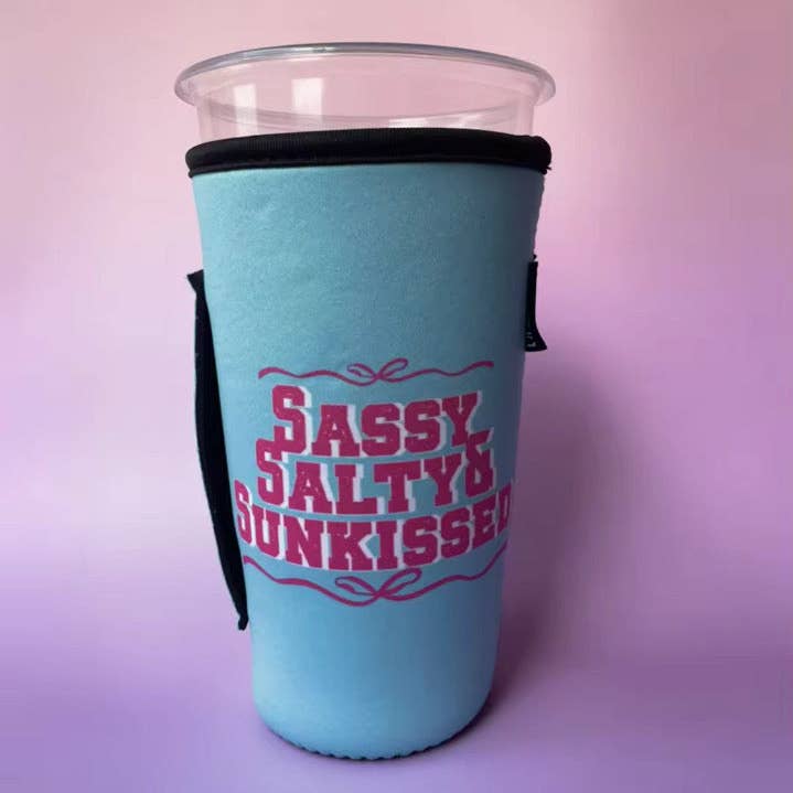 LA Koozie Company - Wholesale Drink Huggers & Koozies - SASSY,SALTY&SUNKISSED (TALL ONLY)2