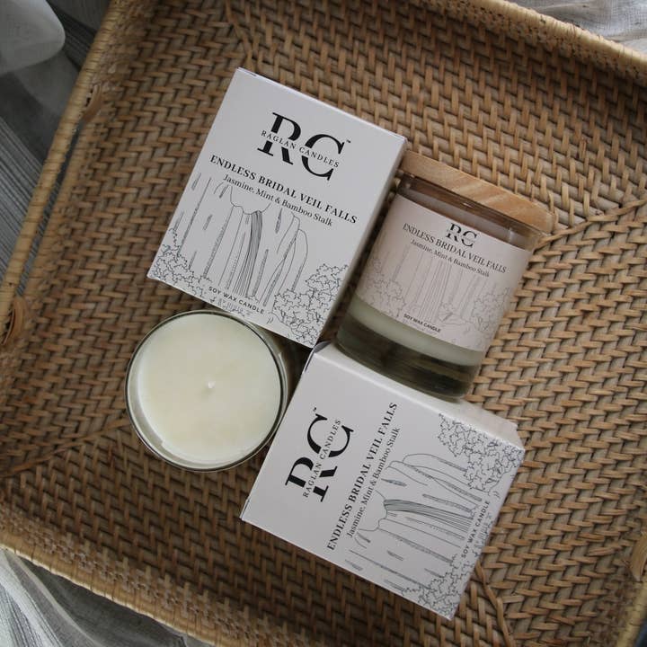 Endless Bridal Veil Falls for wholesale by Raglan Candles