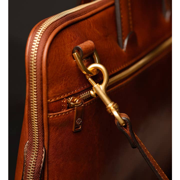 Time Resistance - Vente Sac pour ordinateur portable – unisexe - Sacoche d'ordinateur en cuir pleine fleur - Brave New World25