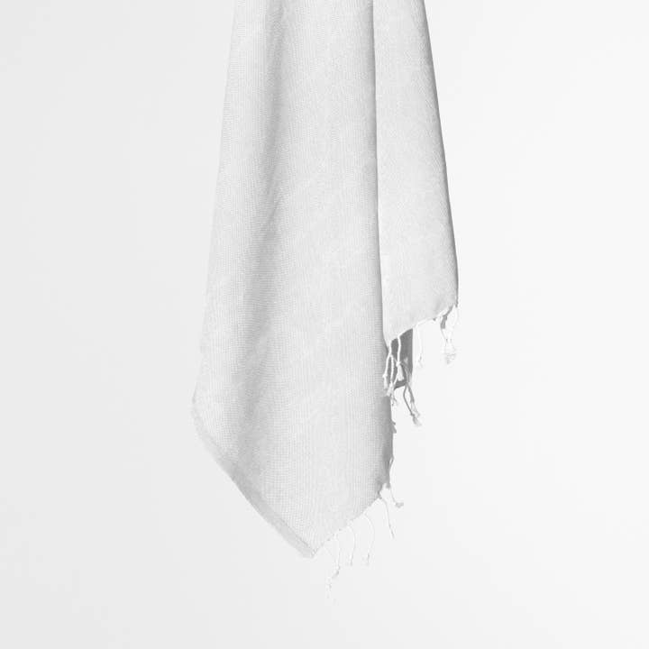 Kikoya - Wholesale Beach Towel - White Beach Towel Tie-dye Sublimation Blanks Tiedye Quickdry10