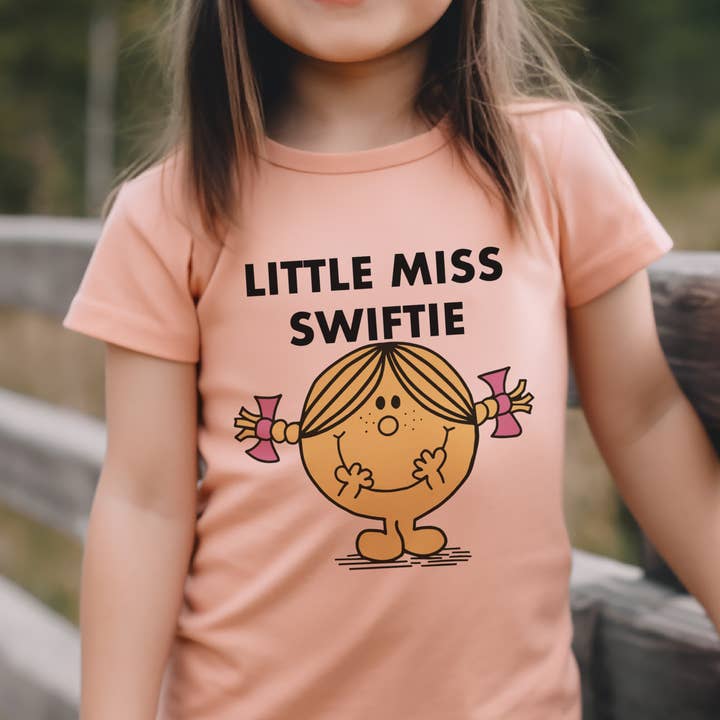 Par.tees by Party On! - Wholesale Screen Printed T-Shirt - Kids - Kids Little Miss Swiftie Youth Taylor Swift Graphic Tee