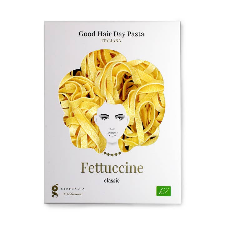 Good Hair Day Pasta ekologisk klassisk fettuccine för wholesale av Greenomic Delicatessen