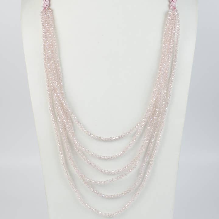 Ole - Wholesale Beaded/Pearl Necklace - Multi Layer Chain Jewelries Beads Necklace N28985