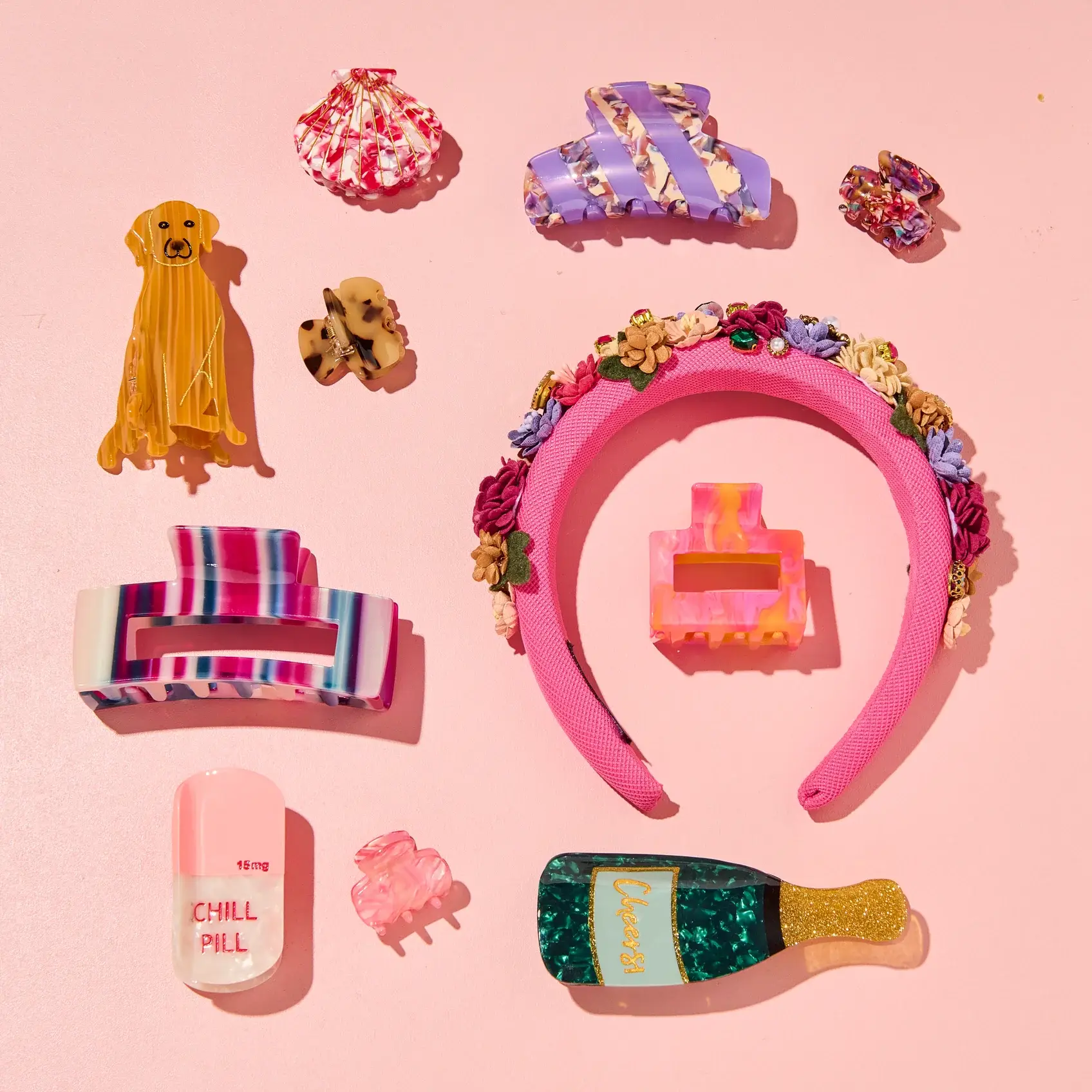 by Vivi. - Vendita all'ingrosso Fermaglio per capelli - Donna - Piccola molletta per capelli coccinella nera1