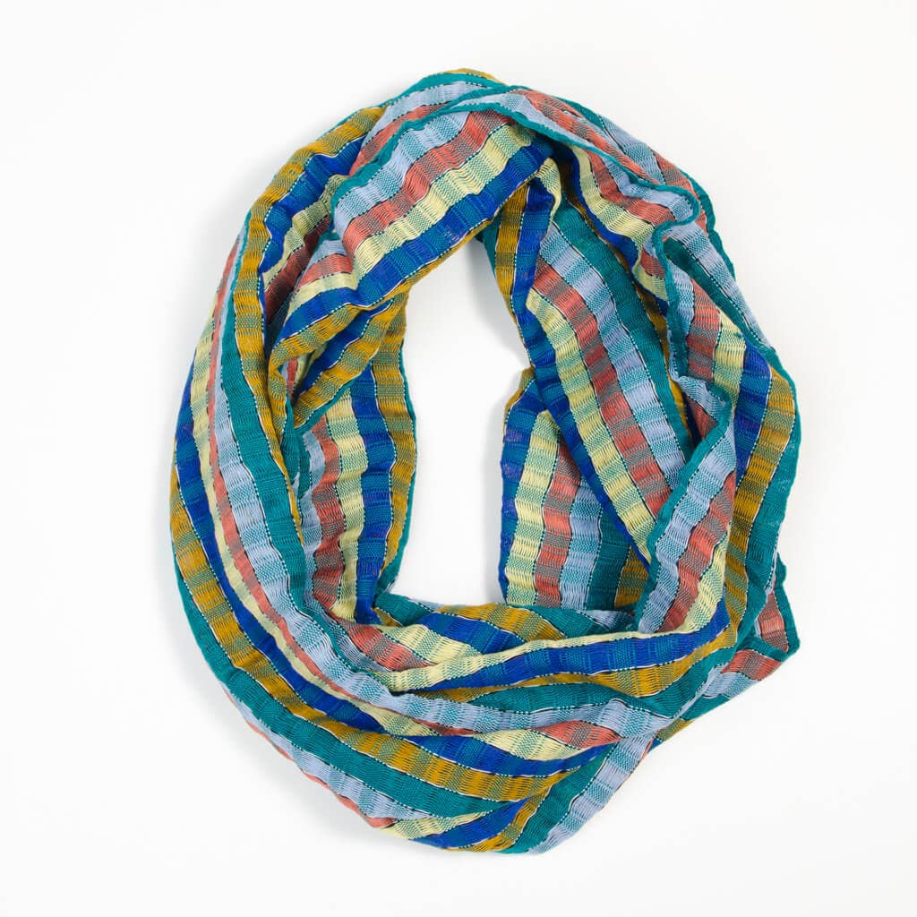 Mayamam Weavers - Wholesale Scarf - Women's - Hand Woven Infinity Scarves5