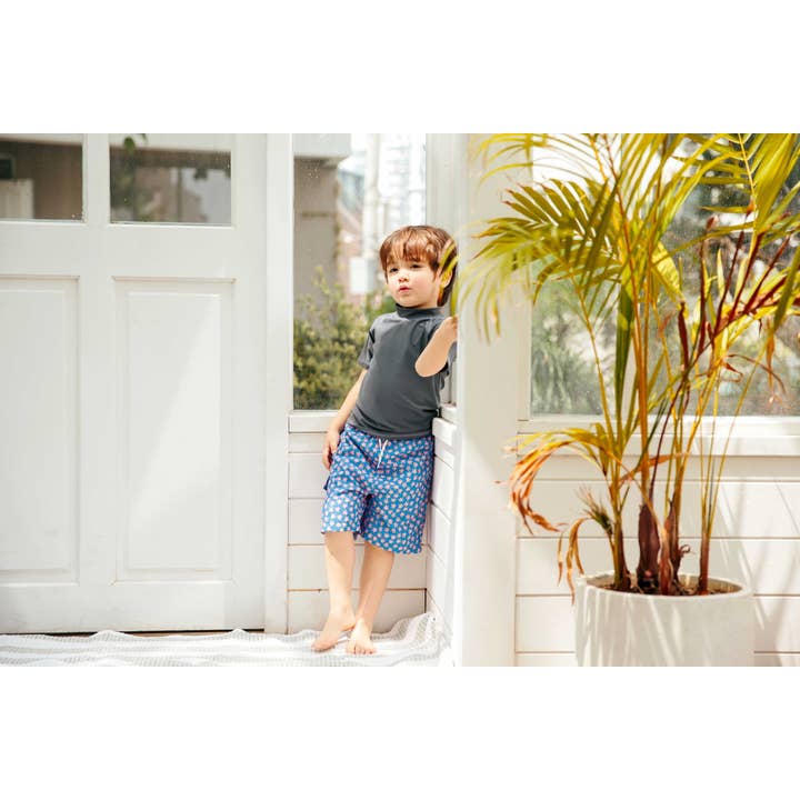 Grey Bathers Boy Swim Trunks Shorts for wholesale on Faire