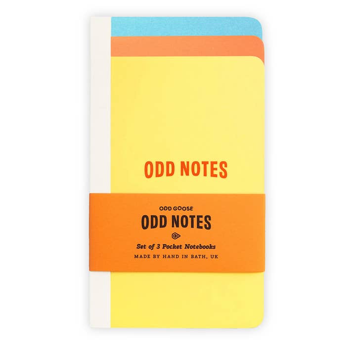 Odd Goose Stationery – wholesale Notebook – Odd Notes Classic Pocket Notebook3