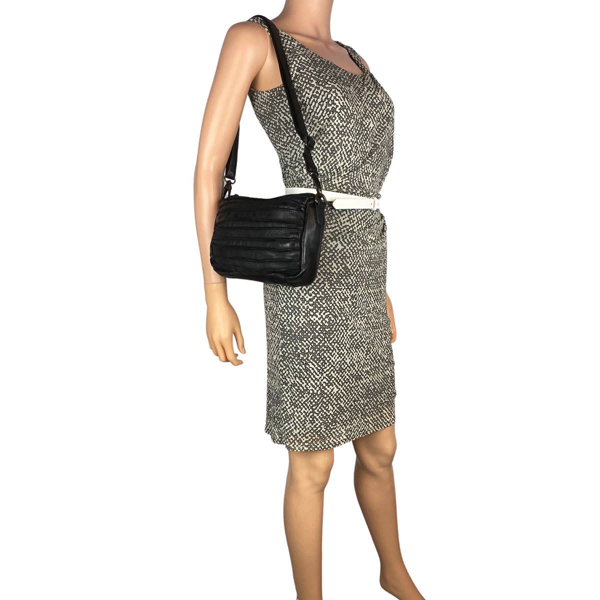 Arrigo - Wholesale Crossbody Bag - Women's - Arrigo Ladies Crossbody Shoulder Bag Washed Leather17