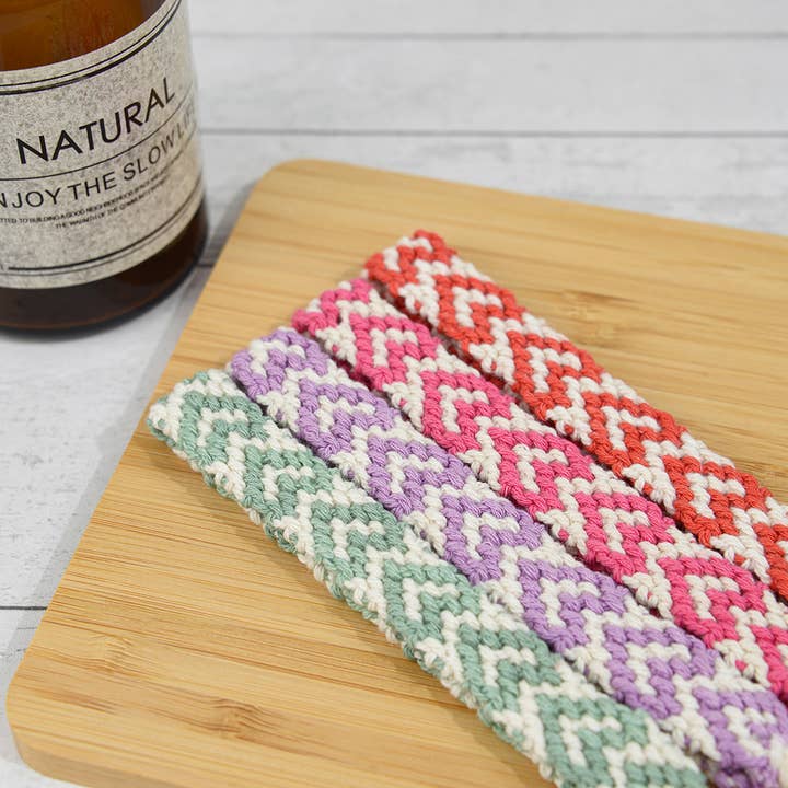 SoapElenGlen - Wholesale Keychain – Women's - Handmade Colorful Heart Wristlet Keychain, Mothers Day Gift6