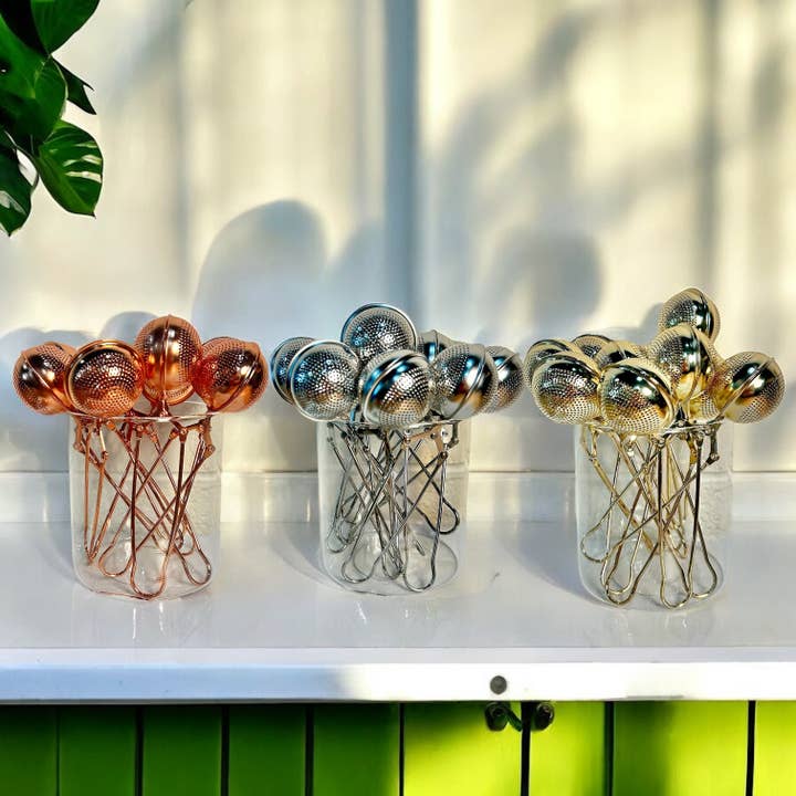 Bamboo Switch - Wholesale Tea Strainer/Infuser - Stainless Steel Tea Strainer | Infuser | Earth Day