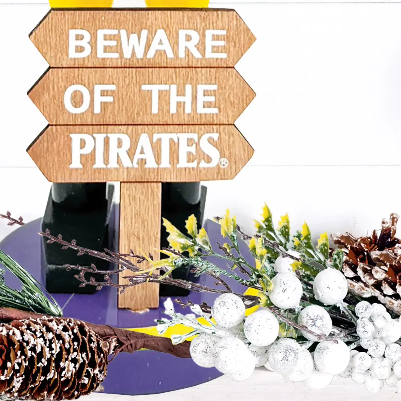 Santa’s Workshop Inc. - Wholesale Holiday Nutcracker - 12" ECU Beware of the Pirates Nutcracker2