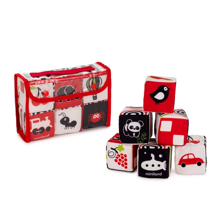 First Senses: 6 Cubes Set for wholesale by Miniland Educational