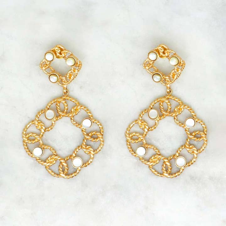 Anaé - Boucles d'oreilles femme NCE1385 pour la vente par NIIKI PARIS