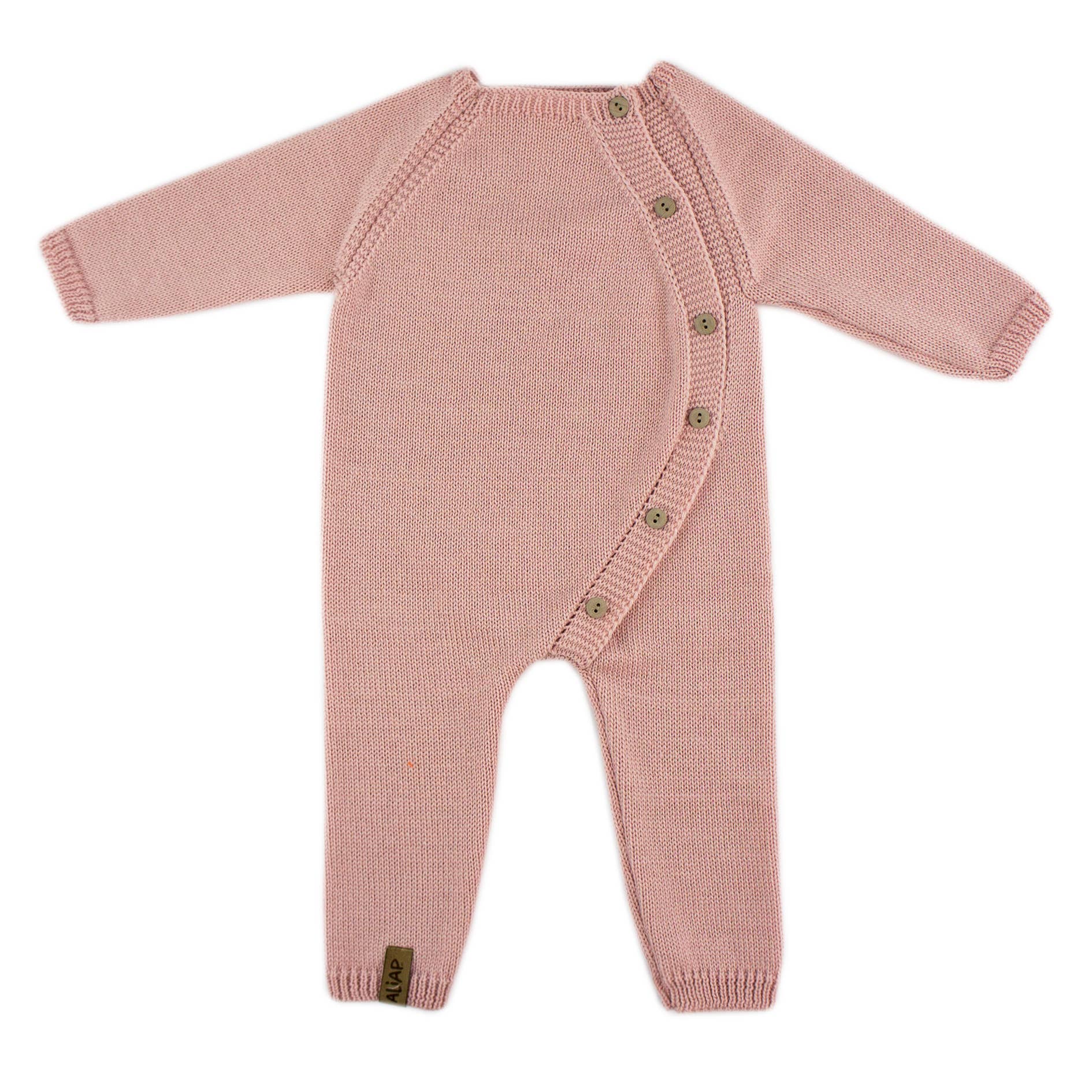 ALIAP - Vente Body (sans pieds) – bébé - Body bébé en laine mérinos - tricot uni 2011W0