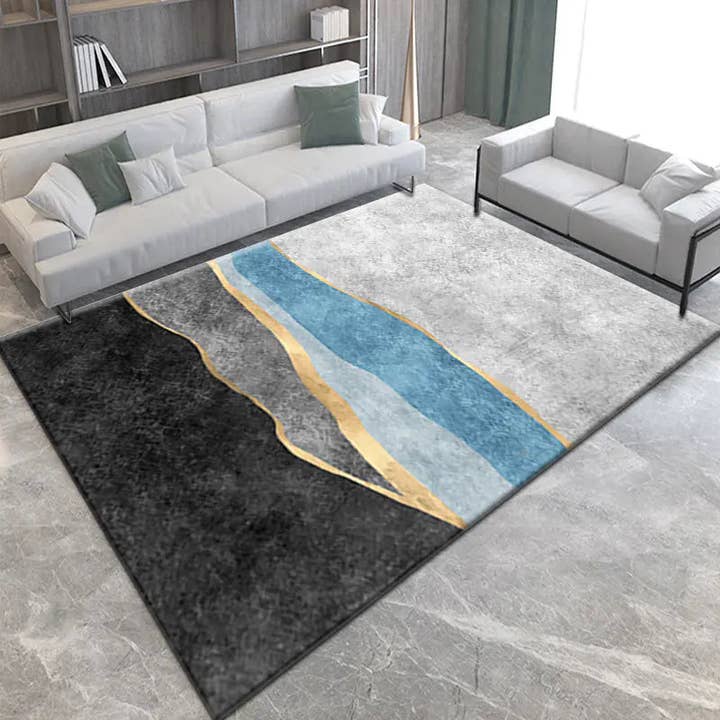 Cross-Border Luxury Style Area Rug for Home Decor for wholesale by Good goods
