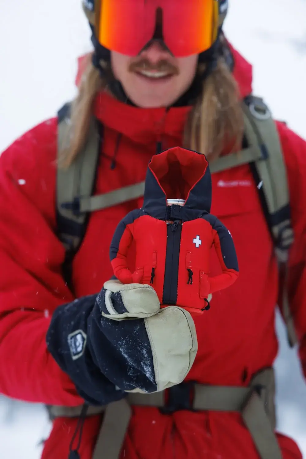 Puffin Drinkwear - Vente Housses de boisson - Manchon / Refroidisseur Isolant pour Canettes et Bouteilles - The Patroller - EMS9