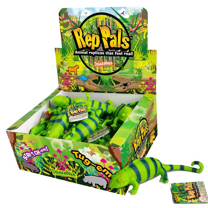 Deluxebase - Wholesale Squishy Toy - Kids & Baby - Rep Pals - Chameleon Stretchy Replica0