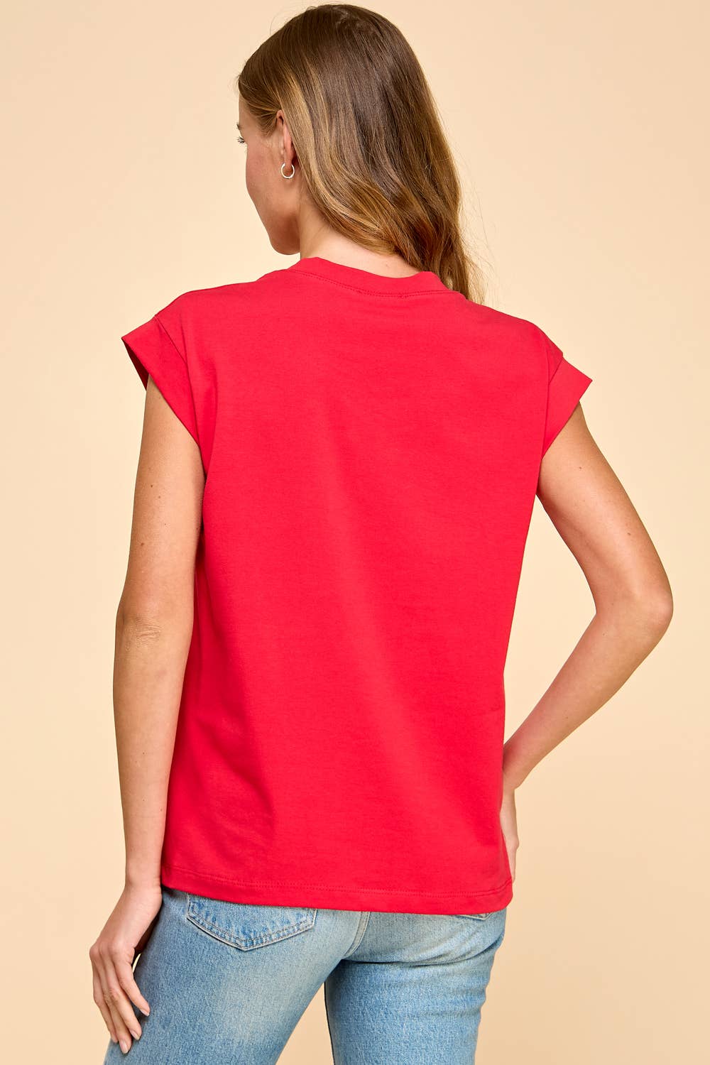 Les Amis - Wholesale T-Shirt - Women's - Short Sleeve Solid Top6