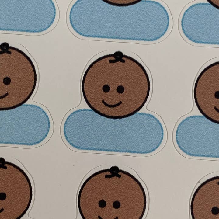 Pegatinas Baby Milestone (niño) para venta al por mayor de The Polka Dot Box