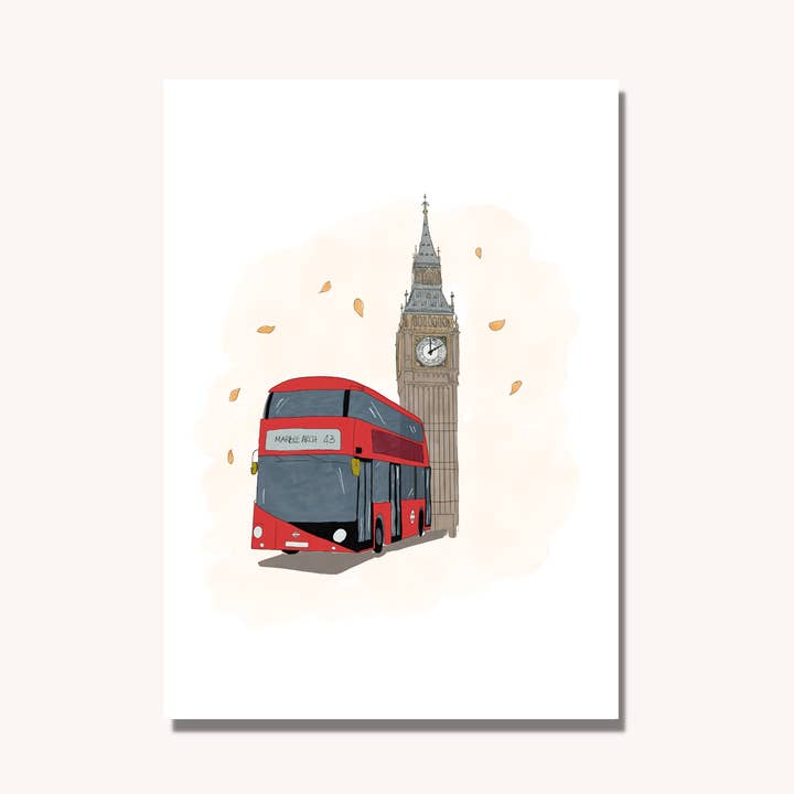 London calling in Autumn for wholesale by Frame Your World Shop