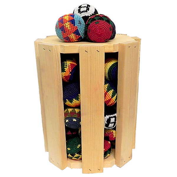 Pichincha - Wholesale Classic Toy - Kids - Multicolored Crochet Hacky Sack Ball Kick Toy1