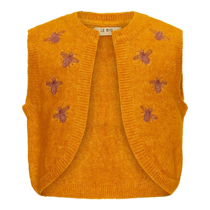 Wren Gilet - Spice voor wholesale door LE BIG