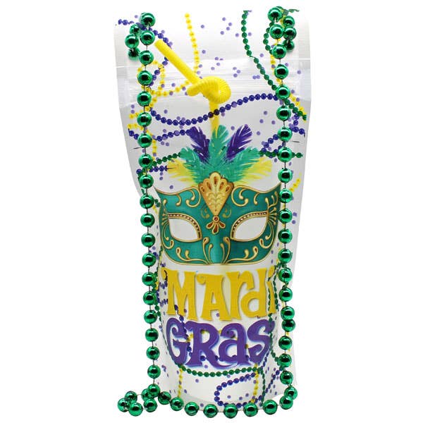 NeckSip - Wholesale Party Favor - Mardi Gras - Draagbare drinkzakjes (16 oz | 2-pack)3
