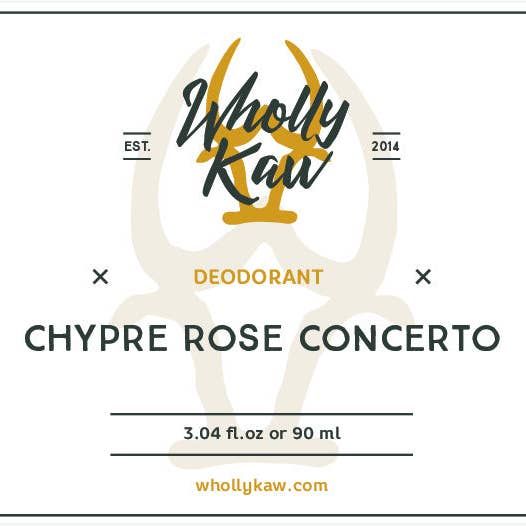 Chypre Rose Concerto Deodorant for wholesale by WhollyKaw