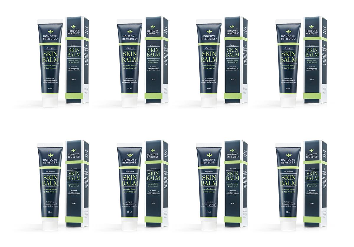 Honeoye Remedies - Wholesale Healing Salve/Balm/Cream - SAVE (MGO 550+) - Skin Balm, 8-pack with PDQ Display (30mL)3