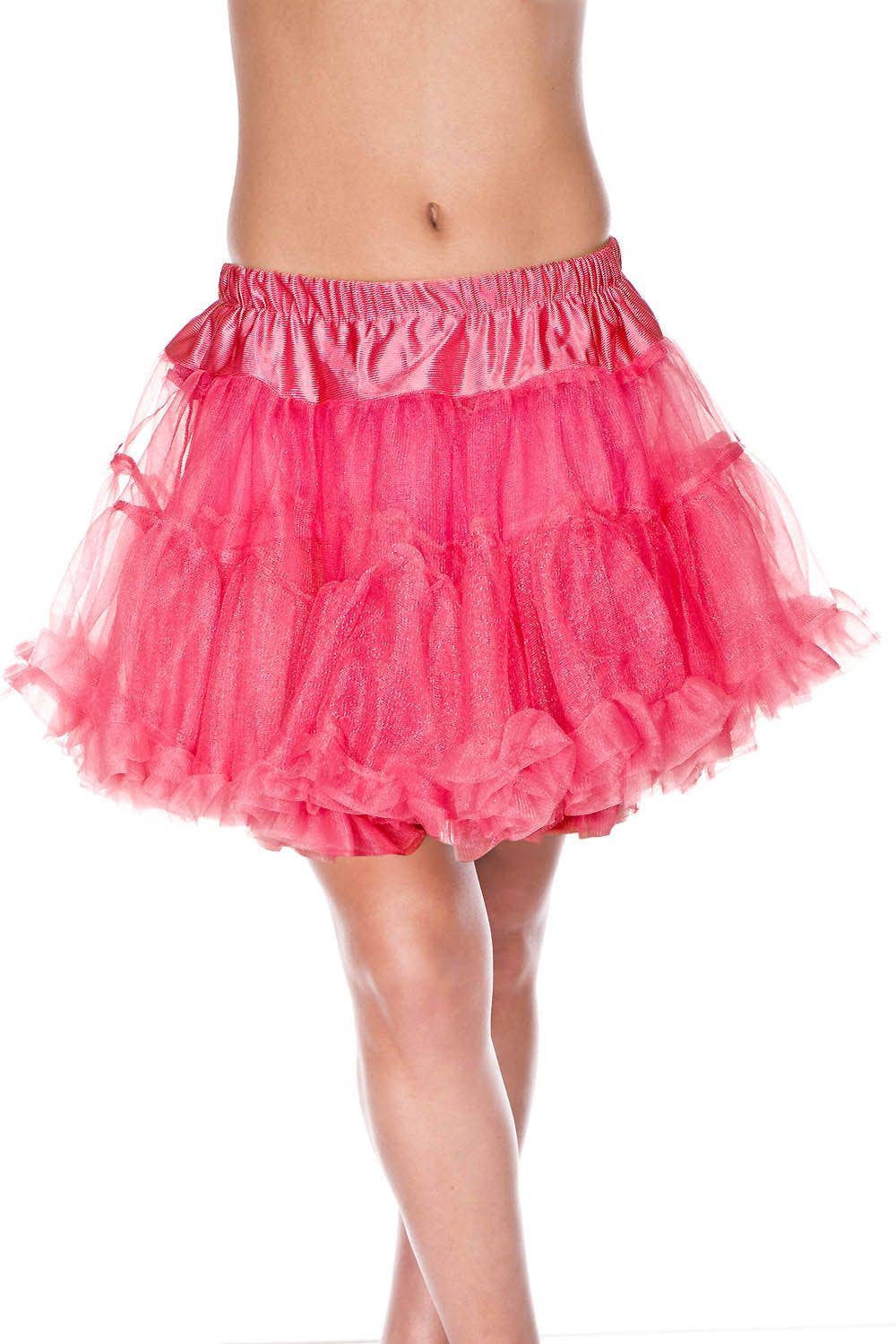 Lingerie Mart – Saia - Mulher por atacado – Petticoat de Tule com Pernas Musica ML7116