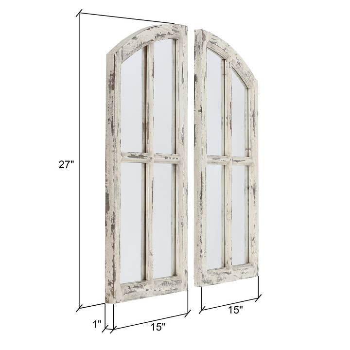 Aspire Home Accents - Wholesale Wall Mirror - Jolene Mirror (Set of 2) - 27"H x 15"W
