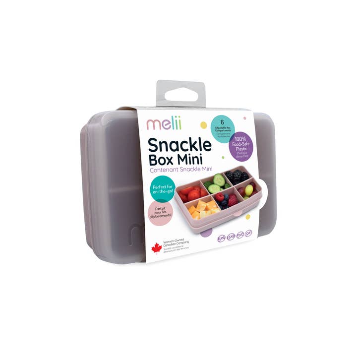 melii - Wholesale Snack Box - Kids & Baby - Mini Snackle Box - 6 Compartment