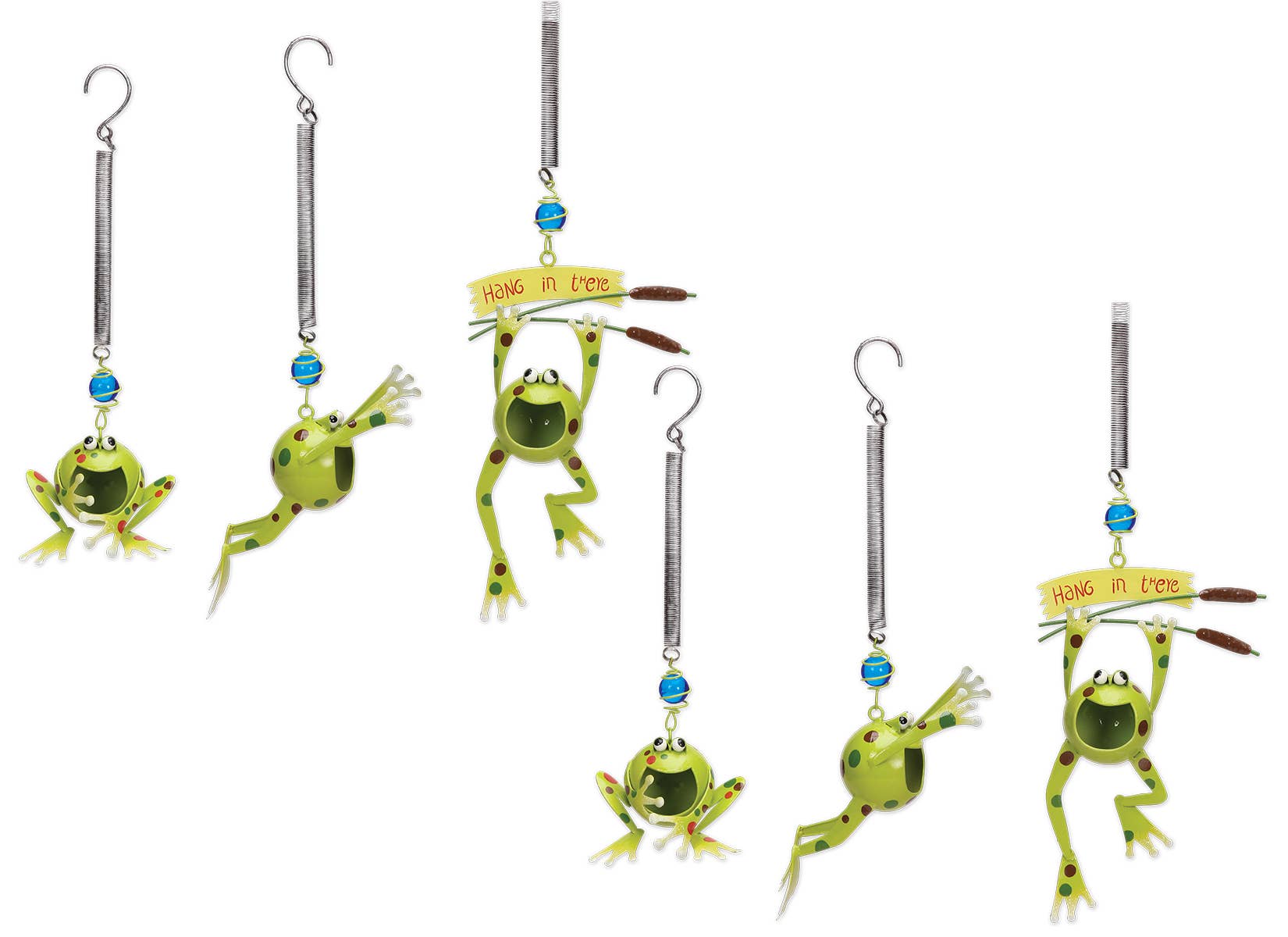 Sunset Vista Designs - Wholesale Outdoor Ornament/Decor - Froggy Bouncy 3 Asst2
