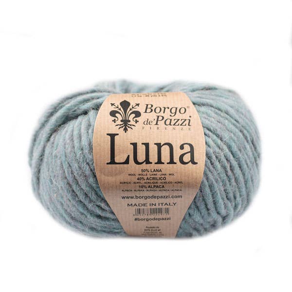 Borgo de' Pazzi - Firenze – Fio por atacado – Luna - Fio de lã multiuso em pacote com 10 novelos de 50 g47