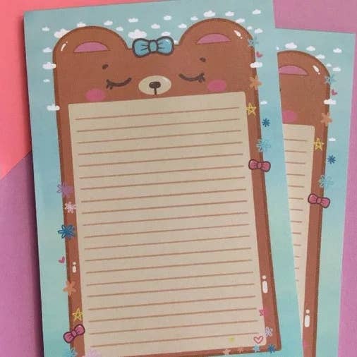 SweetBear Notepad/N04 for wholesale by Nana Sticky Stickers