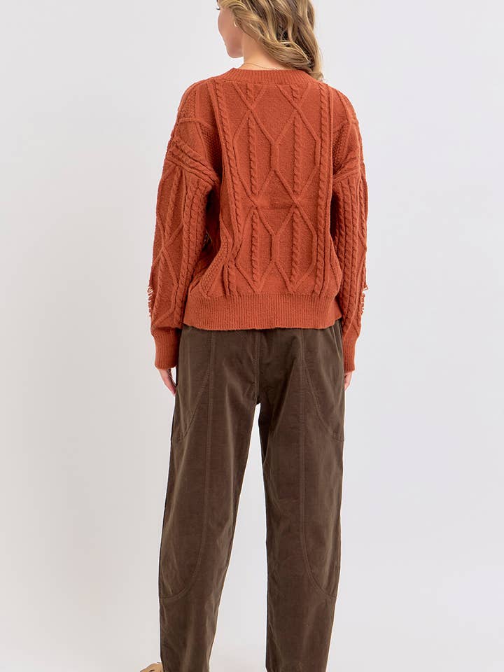 Sweet Lovely by Jen - Wholesale Pants - Women's - EASY CASUAL EVERYDAY PULL-ON RELAXED CORDUROY PANTS 52