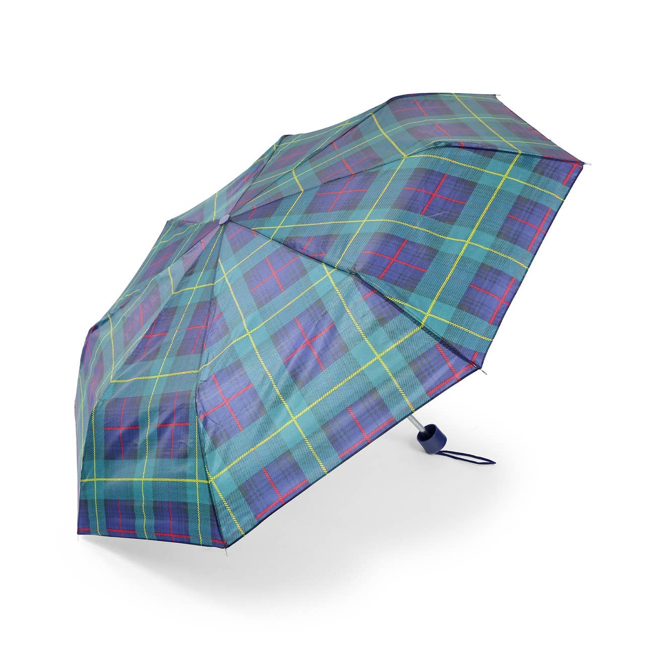 Cuatrogotas – wholesale Umbrella – Women's – Basic Manual Folding Umbrella with Striped Print. Ref. 411S