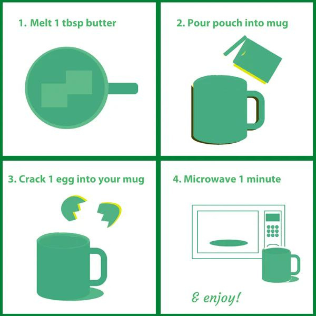 Sweet Logic - Wholesale Cake Mix - Orange Almond Mug Cake Quick Mix - Keto, Low-Carb (10-Pack)3