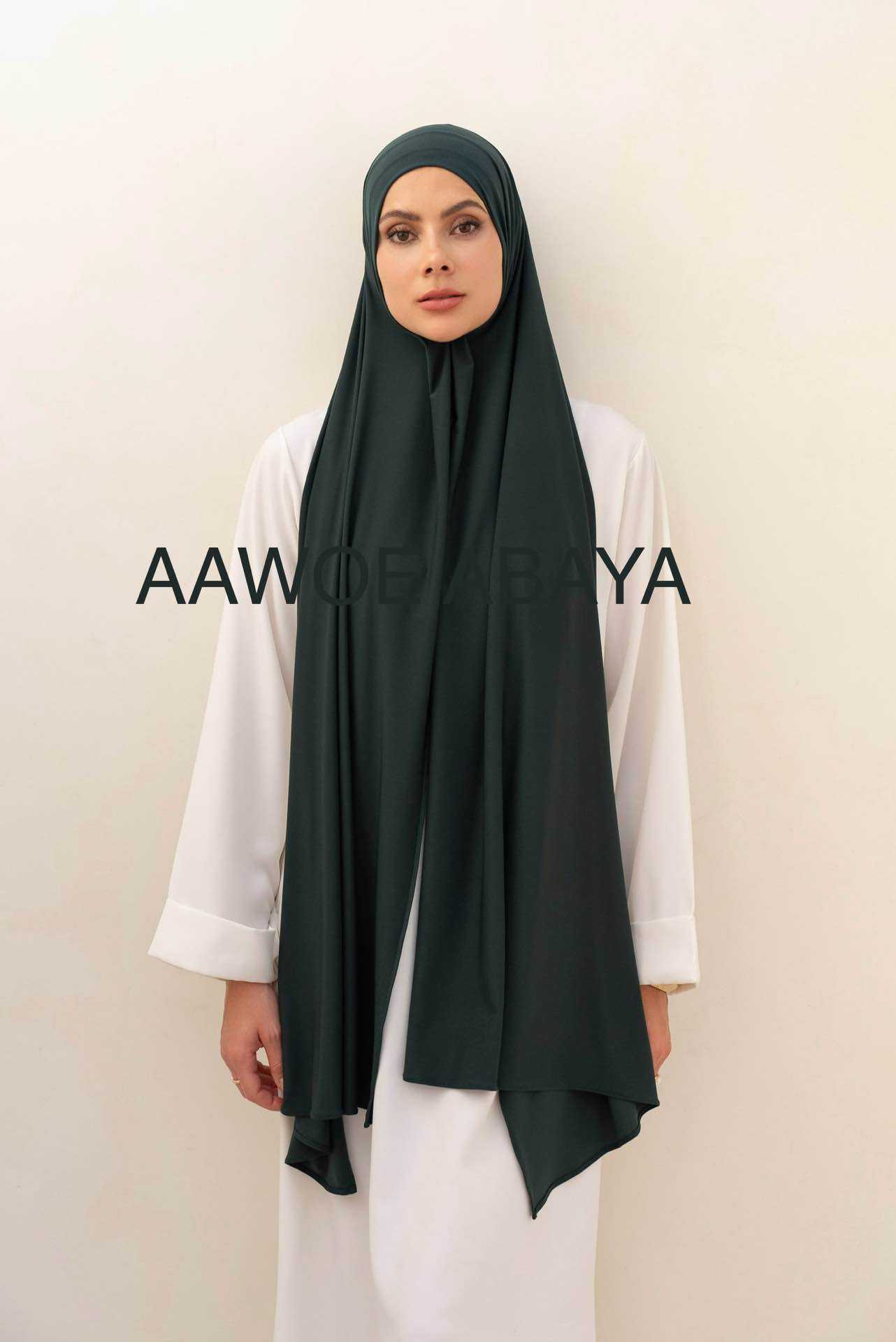 Aawoe Abaya - Wholesale Hijab - Women's - Elegant Long-Sleeve Shawl - 2484-HIJ21